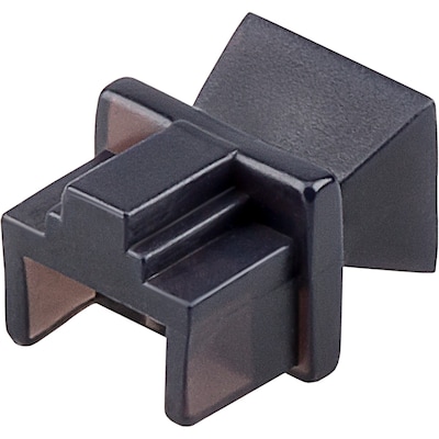 Goobay Staubschutz für RJ45-Buchse - Set von 10x RJ45-Staubschutz-Steckern