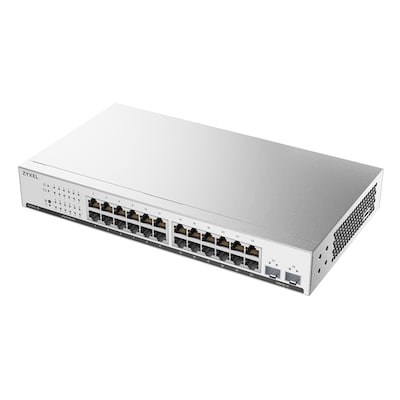 Zyxel GS1915-26v2 Smart Managed Switch 26-Port, 24x Gigabit RJ45, 2x Gigabit SFP, Layer 2