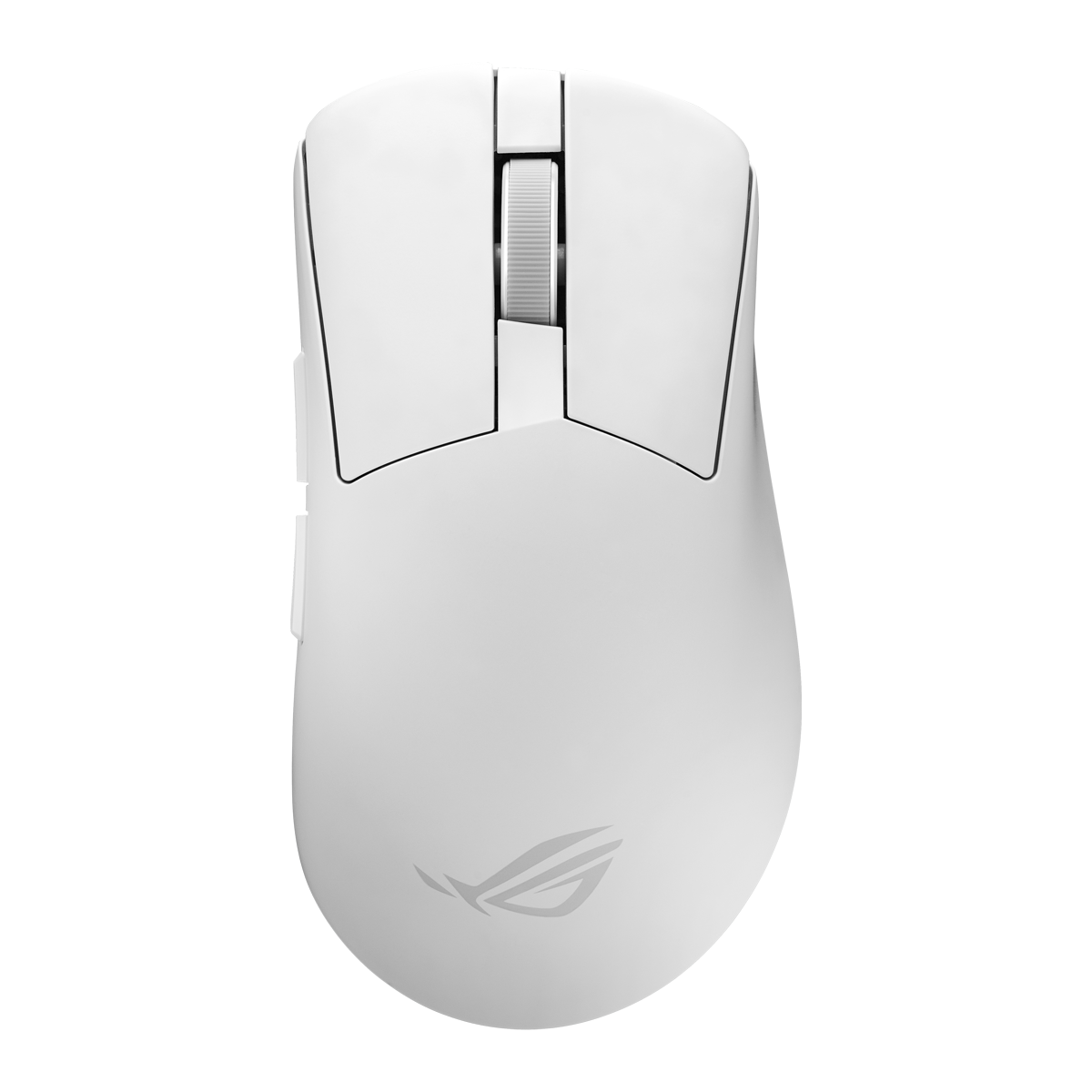 ASUS ROG Gladius IV Ace Gaming Maus kabellose Gaming Maus mit extra Gewichten, 65K Sensor, Speednov 8k Gen II, weiß
