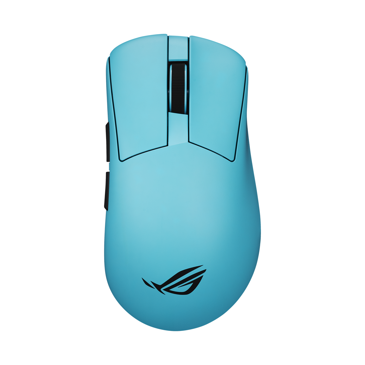 ASUS ROG Gladius IV Ace Gaming Maus kabellose Gaming Maus mit extra Gewichten, 65K Sensor, Speednov 8k Gen II, blau