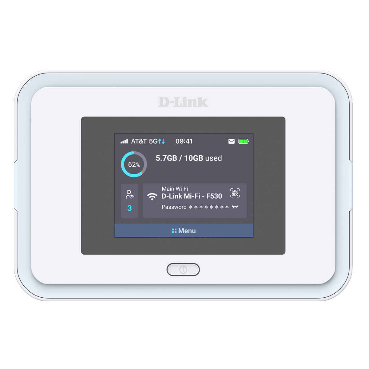 D-Link F530 5G WiFi 6 Mobiler Hotspot 5G bis zu 7,01 Gbit/s (DL), WLAN AX3000 Dualband