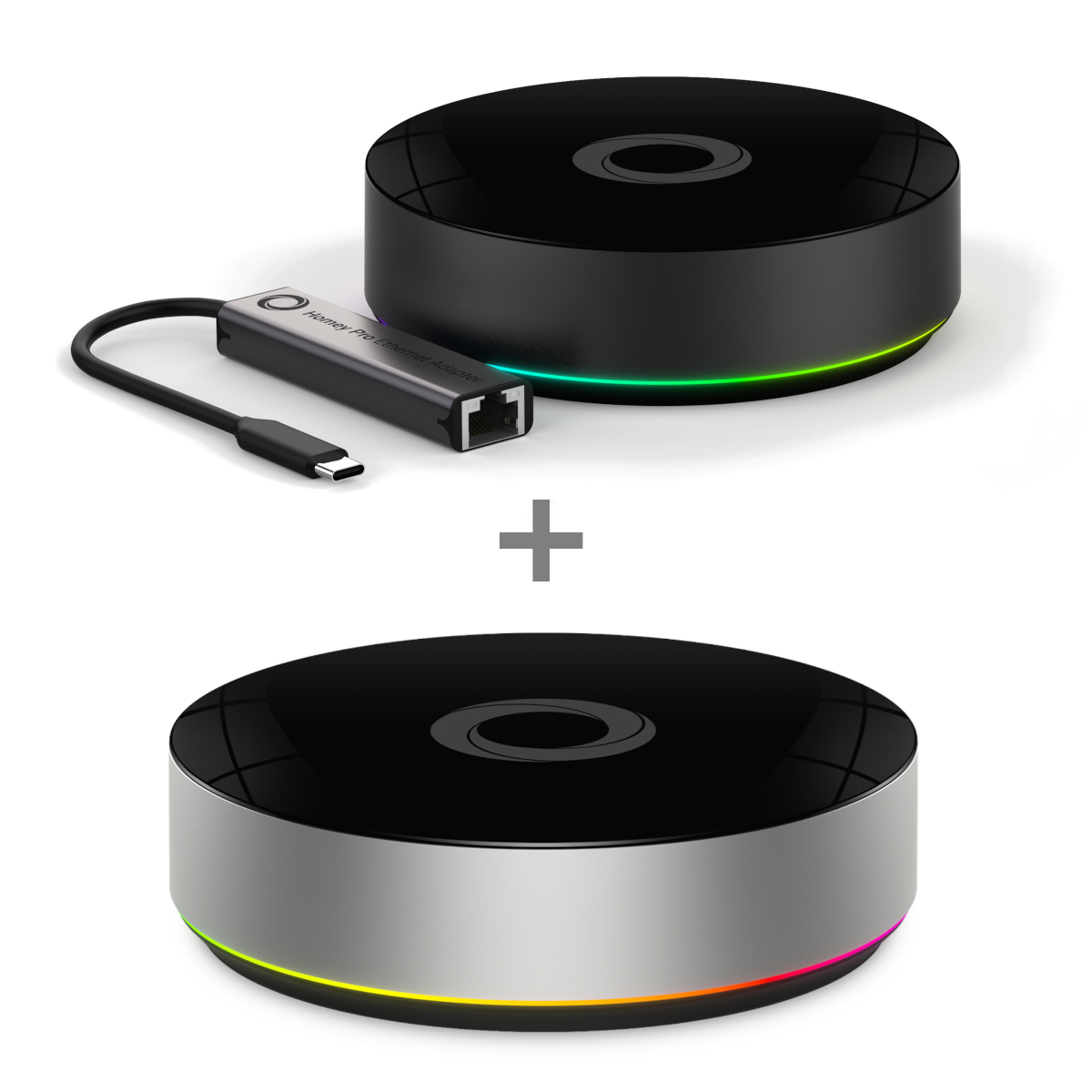 Homey Pro (2026) + Homey Ethernet Adapter + Homey Bridge
