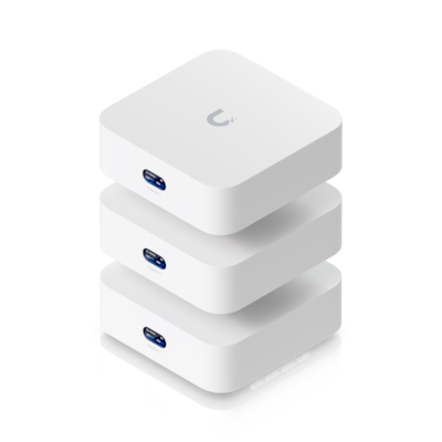 3er Set Ubiquiti UniFi Express 7 Cloud Gateway WiFi 7 (WLAN BE) Triband, 1x 10G WAN, 1x 2.5G LAN