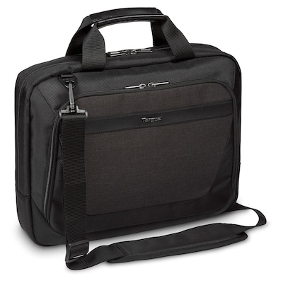 Targus City Smart 12,5-14” Topload Notebook-Tasche, Schwarz/Grau