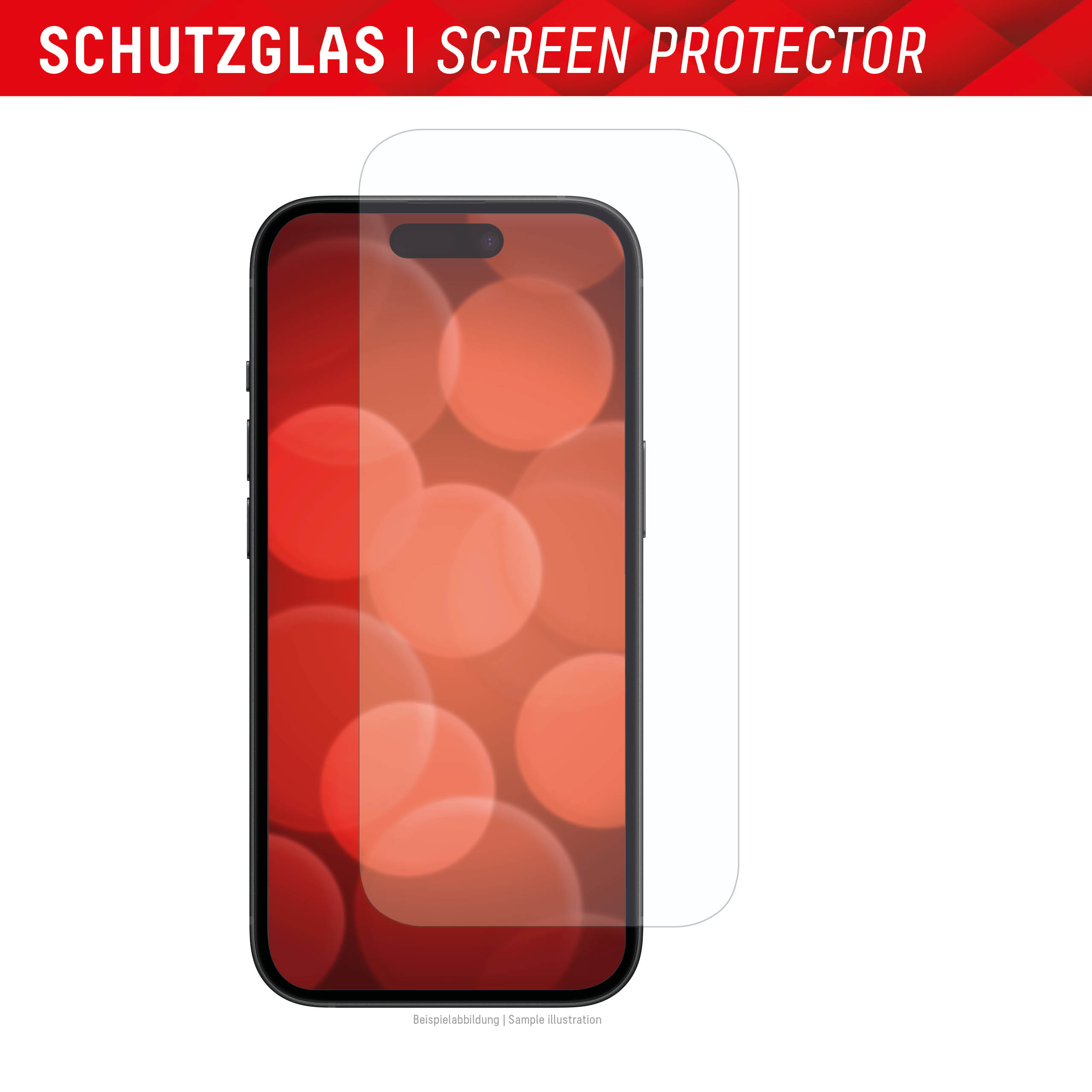 Displex Panzerglas für Iphone 15 Pro Max/15 Plus