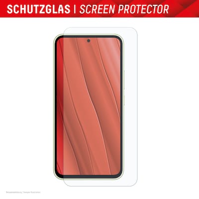 Thumbnail - Displex Panzerglas + Schutzhülle für Samsung A55 Schmutzabweisend, Kratzresistent, Schockresistent, Stoßfest, Transparen...