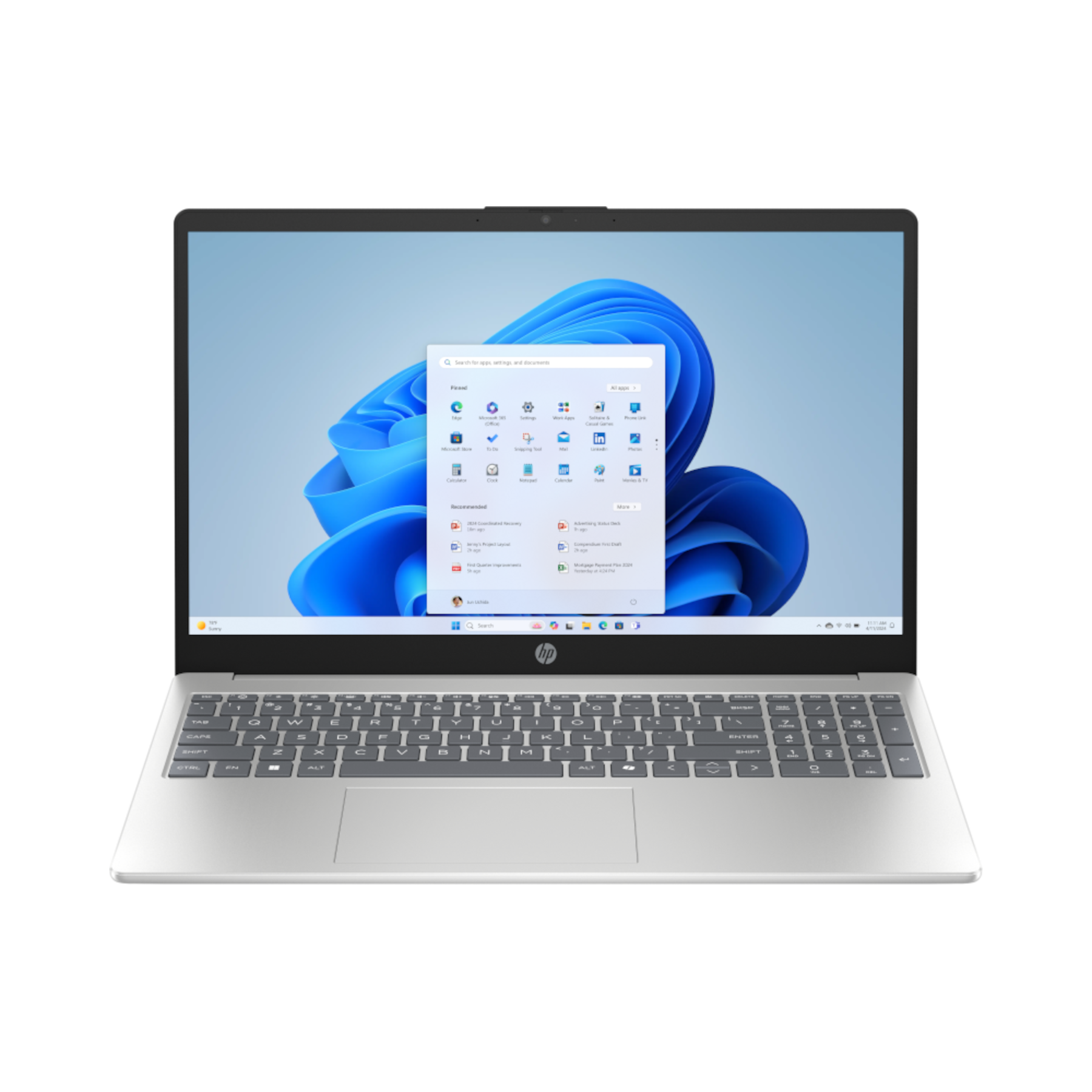 HP 15-fc1131ng 15,6" FHD, AMD Ryzen 3 7320U, 8GB RAM, 512GB SSD, Windows 11