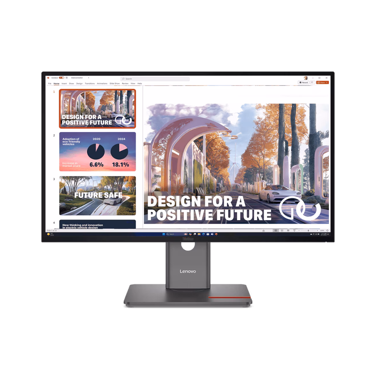 Lenovo ThinkVision P27QD-40 - 64B3GAT2EU-CAMPUS IPS, 2560 x 1440 QHD, 27 Zoll, 350 cd/m², HDMI, DisplayPort, USB-C, Camp...