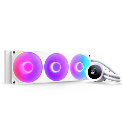 NZXT Kraken Plus 360 V2 RGB weiß | AiO-Wasserkühlung