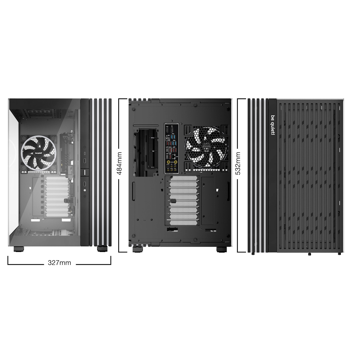 be quiet! LIGHT BASE 900 FX Black | PC-Gehäuse B-Ware Gehäuse Produkt Bild 2