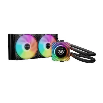 be quiet! LIGHT LOOP IO LCD 240mm Black | AiO-Wasserkühlung