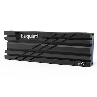 be quiet! MC1 Solid-State-Laufwerk Kühlkörper/Radiator Schwarz 1 Stück(e)