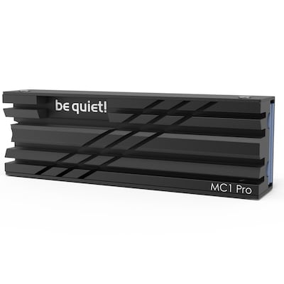 be quiet! MC1 PRO Solid-State-Laufwerk Kühlkörper/Radiator Schwarz 1 Stück(e)