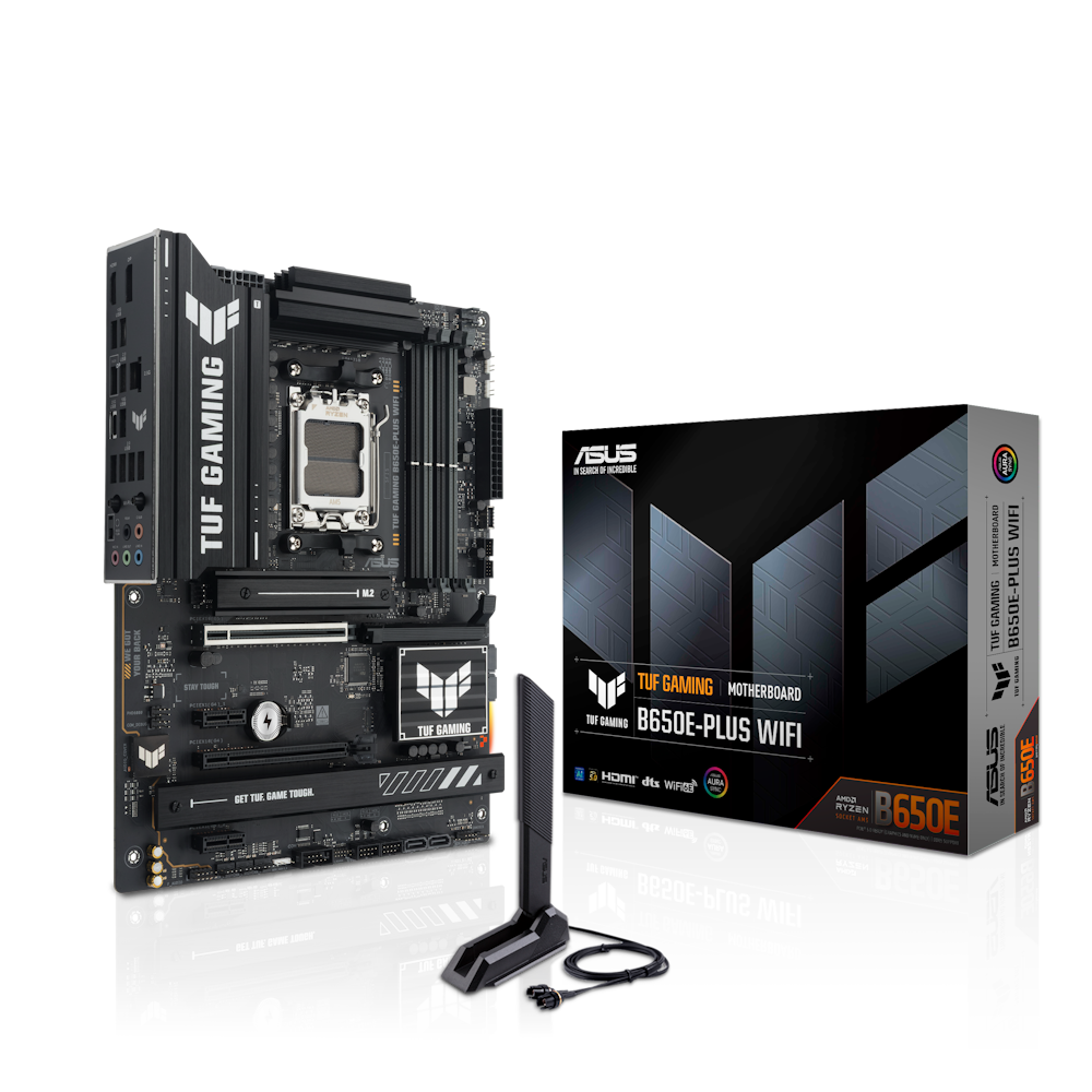 Thumbnail - ASUS TUF GAMING B650E-PLUS WIFI Mainboard Sockel AM5