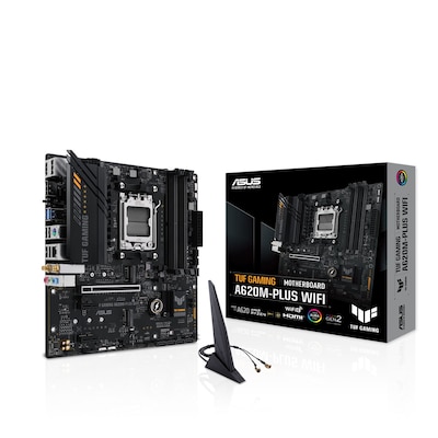 ASUS TUF GAMING A620M-PLUS WIFI Mainboard Sockel AM5