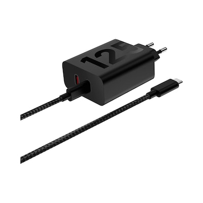 Motorola 125W-TurboPower Duo-Ladegerät Bis zu 125W USB-PD 3.0-Schnellladung, GaN-Technologie, USB-C- zu USB-C-Ladekabel im Lieferumfang enthalten