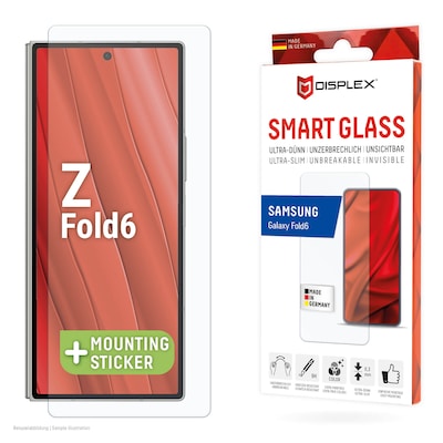 DISPLEX Smart Glasschutzfolie für Samsung Galaxy Z Fold6