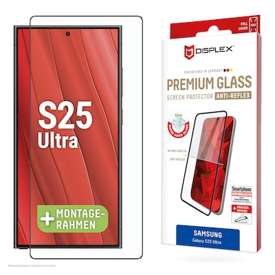DISPLEX Premium Glasschutzfolie FCAR für Samsung Galaxy S25Ultra