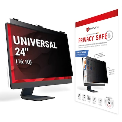 DISPLEX Privacy Blickschutzfolie Safe Desktop Uni 24" (16:10)
