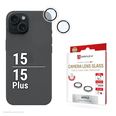 Thumbnail - DISPLEX CamGlass Single Lens iPhone 15/15 Plus