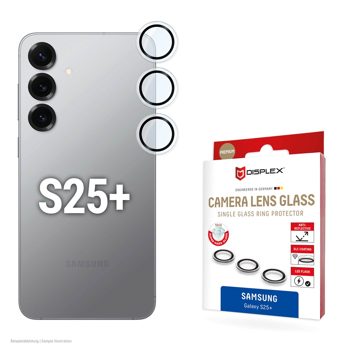 DISPLEX CamGlass Single Lens Samsung Galaxy S25+