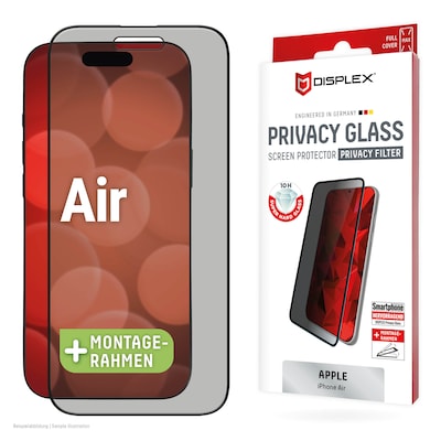 Thumbnail - DISPLEX Privacy Glas für Apple iPhone Air