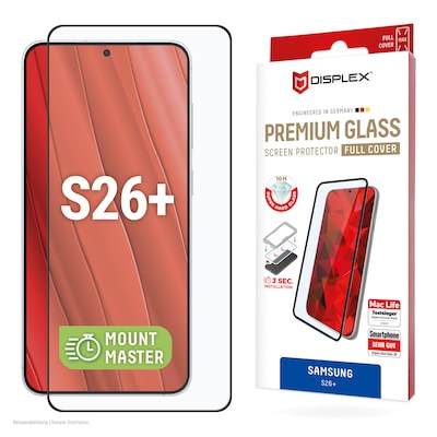 DISPLEX Displayschutz Premium Panzerglas für Samsung Galaxy S26+