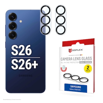 DISPLEX CamGlass All-In-One Sam. Galaxy S26/S26+ 2 Stück