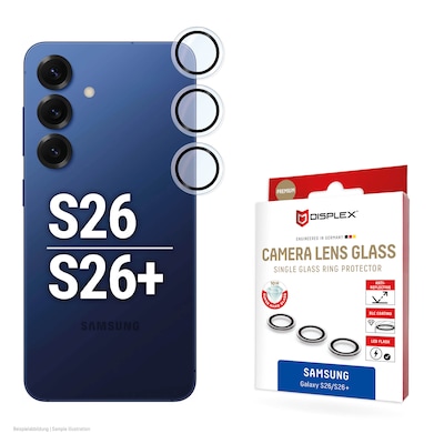 DISPLEX CamGlass Single Lens Sam. Galaxy S26/S26+ 2 Stück