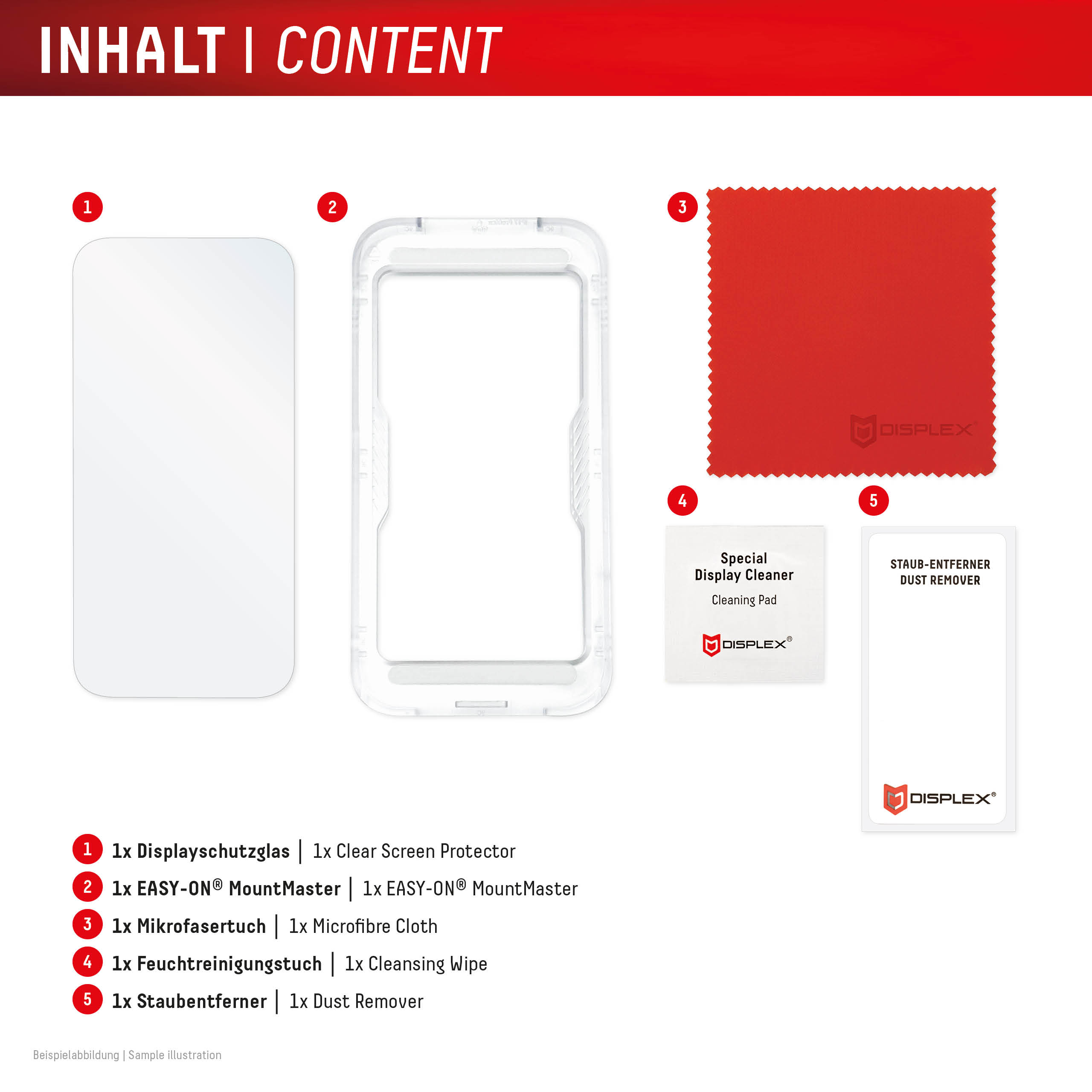 DISPLEX Real Glass MM Apple iPhone 17 Pro Max Displayfolien Produkt Bild 9