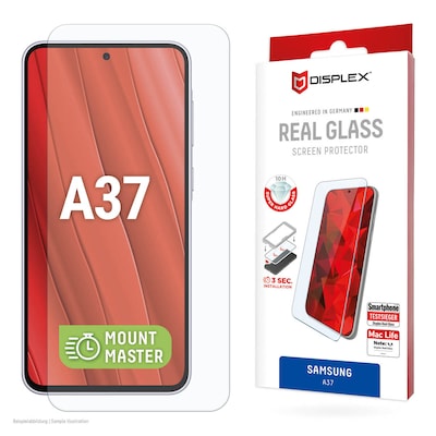 DISPLEX Schutzfolie Real Glass für Samsung Galaxy A37 - Farbe: Transparent