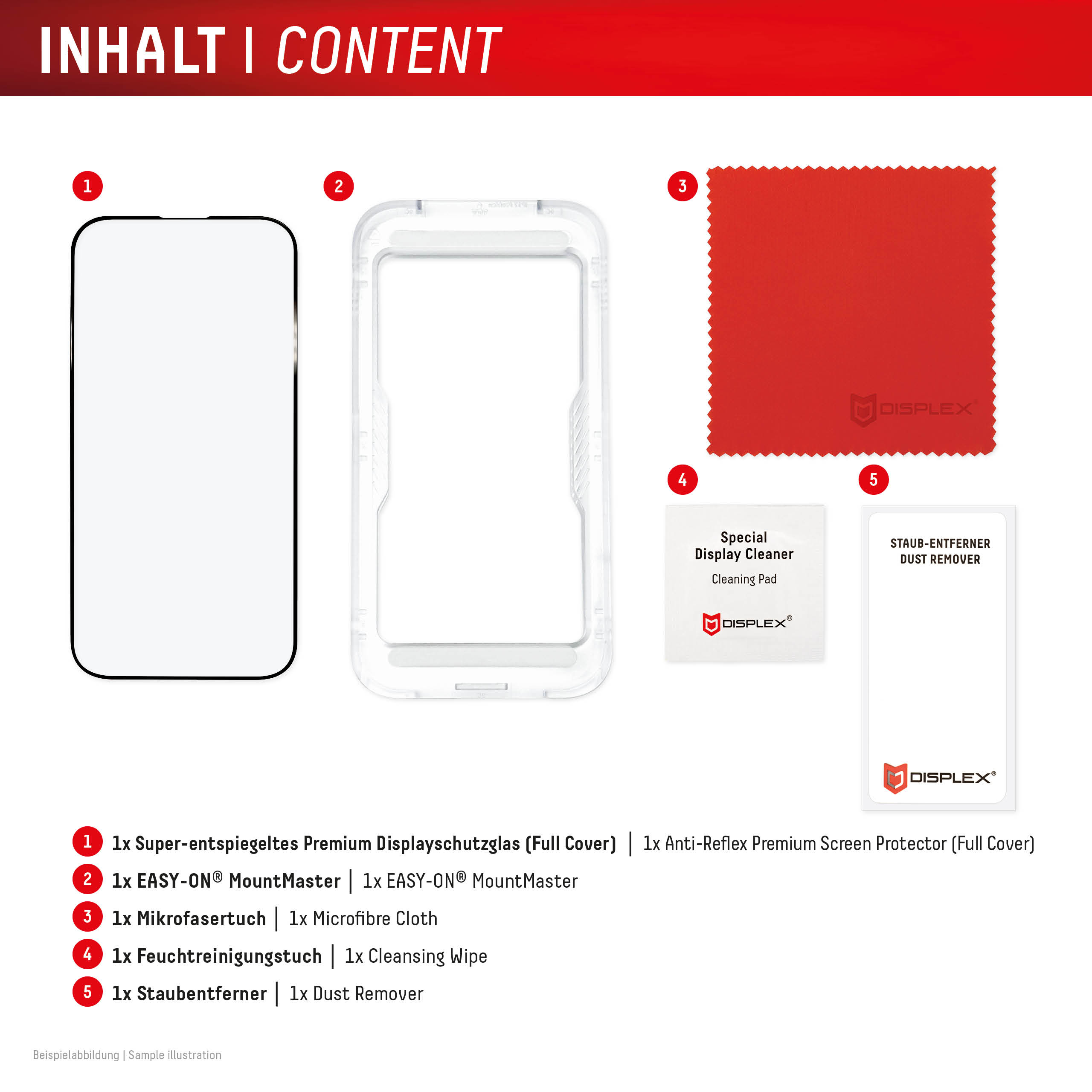 DISPLEX Premium Glass AR MM Apple iPhone 17 Displayfolien Produkt Bild 10