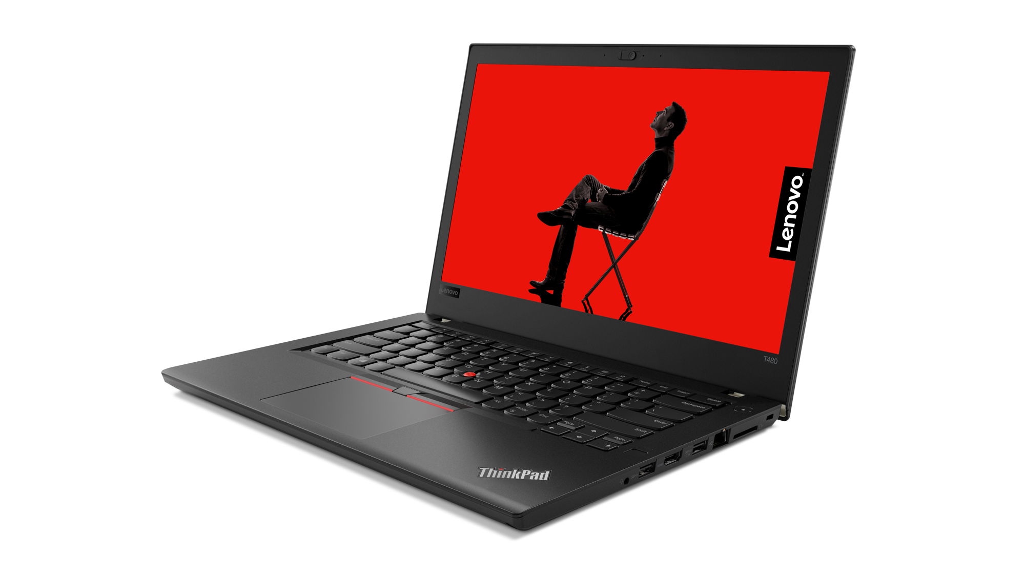 Lenovo ThinkPad T480 i5 (8. Generation), 8 GB, 256 GB SSD, 14" Full HD, UHD Graphics 620, Win 11 Pro Notebooks Produkt Bild 2