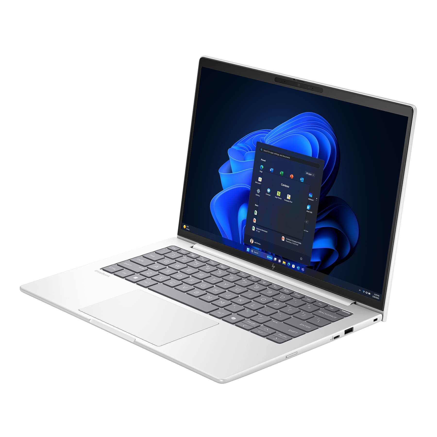 HP EliteBook 8 G1a 14 CT3V3ES B-Ware 14,0" WUXGA IPS 400 Nits, AMD Ryzen 5 230, 24GB RAM, 512GB SSD, Windows 11 Pro Notebooks Produkt Bild 2