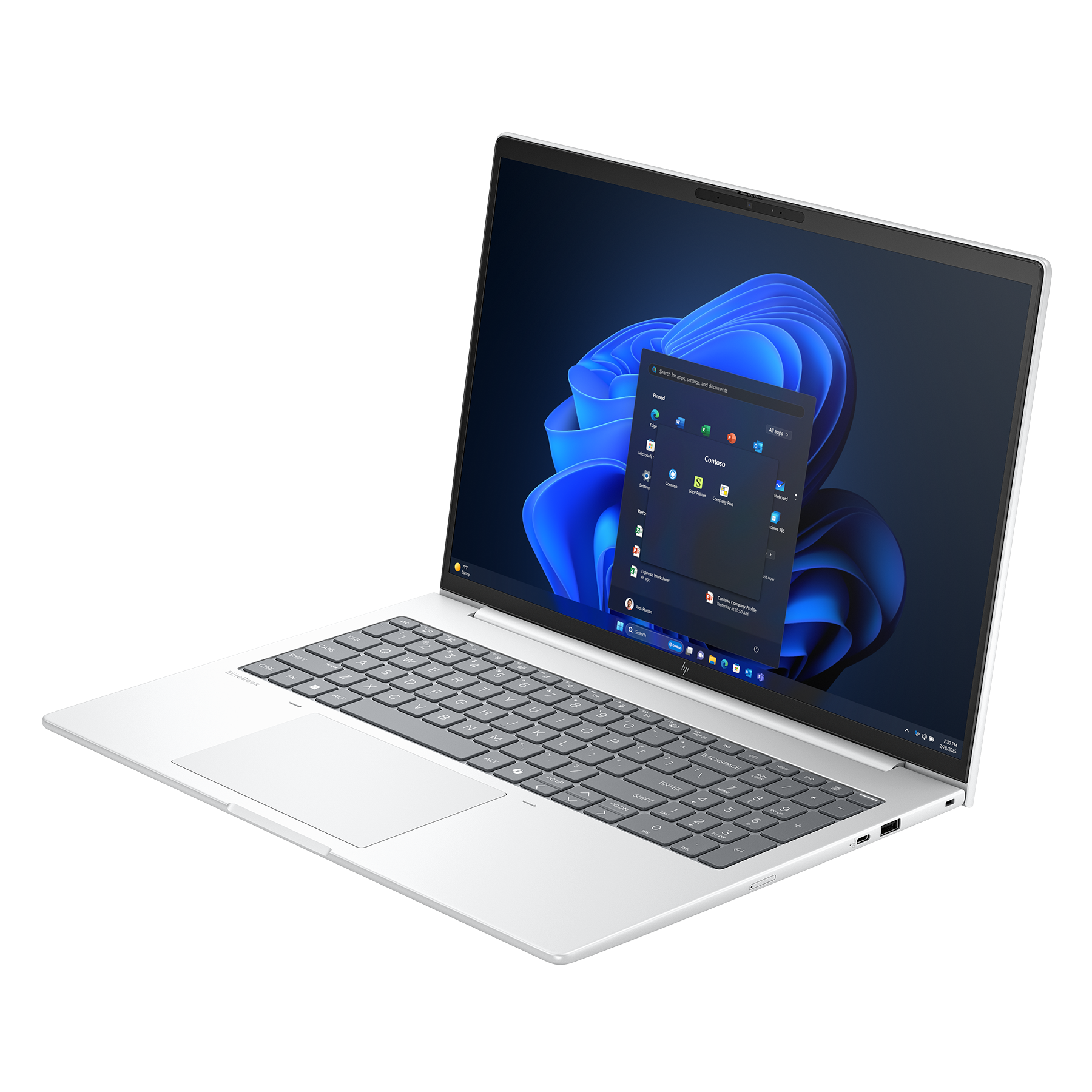 HP EliteBook 8 G1i 16 CT3W4ES B-Ware 16,0" WUXGA IPS 400 Nits, Intel Core Ultra 7 255U, 24GB RAM, 512GB SSD, Windows 11 Pro Notebooks Produkt Bild 2