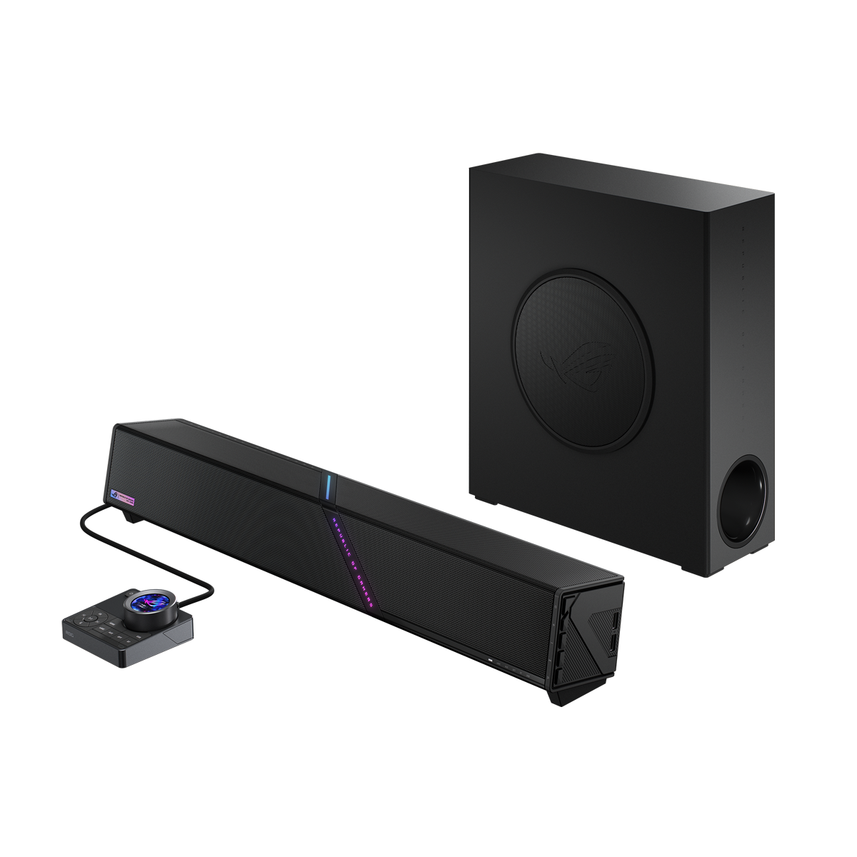 ASUS ROG Gjallar Gaming Soundbar with Wireless Subwoofer - 2.1.2-channel - Schwarz