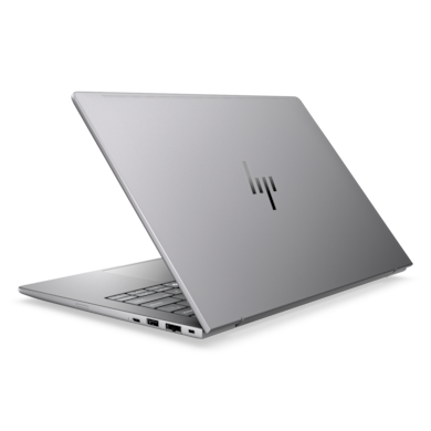 Hp zbook 8 g2i 14 dk3a0et | intel core ultra 7 356h | 32 gb ddr5 in 1 tb pcie 5. 0 ssd | 14-palčni wuxga ips 400 nitov | windows 11 pro | mobilna delovna postaja 3 Hp zbook 8 g2i 14 dk3a0et aluminijasto ohišje meteor silver pogled z zadnje strani
