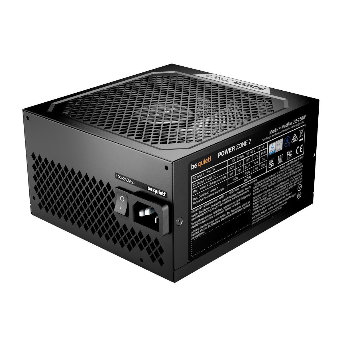 be quiet! POWER ZONE 2 750W | PC-Netzteil PC Netzteile Produkt Bild 3