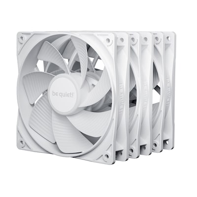 be quiet! PURE WINGS 3 120mm PWM Reverse White 3er-Pack | Gehäuselüfter
