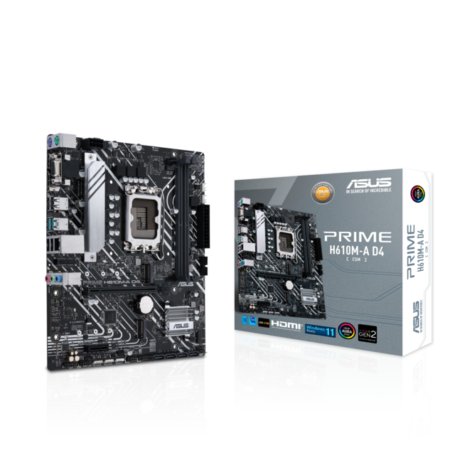 ASUS PRIME H610M-A D4 motherboard