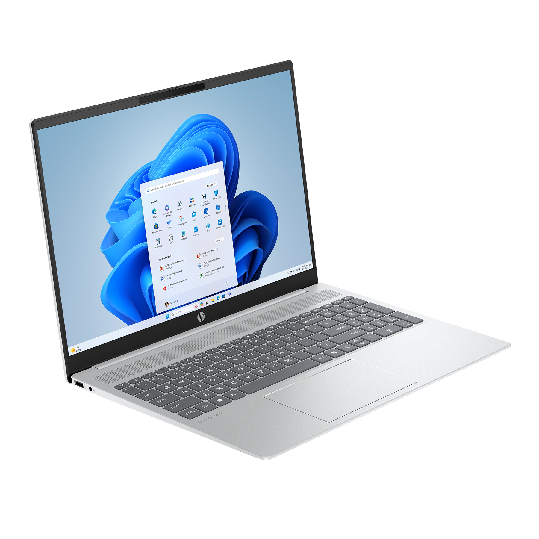 HP OmniBook 5 16-af1173ng B-Ware 16" WUXGA IPS, Intel Core Ultra 7 255U, 16GB RAM, 512GB SSD, Windows 11 Notebooks Produkt Bild 4