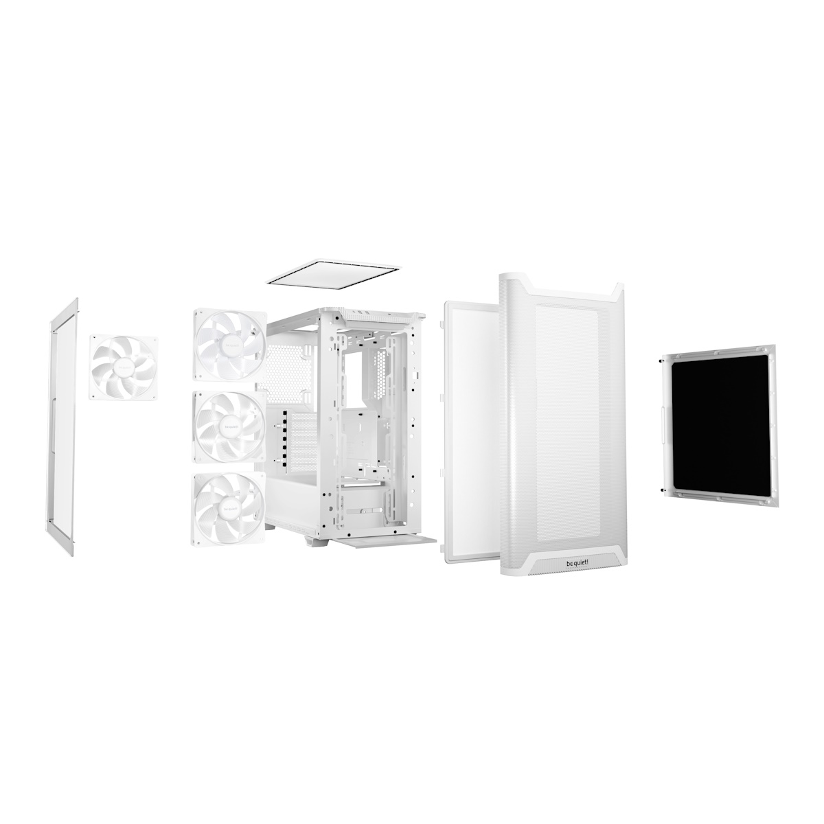 be quiet! PURE BASE 501 LX White | PC-Gehäuse B-Ware Gehäuse Produkt Bild 4