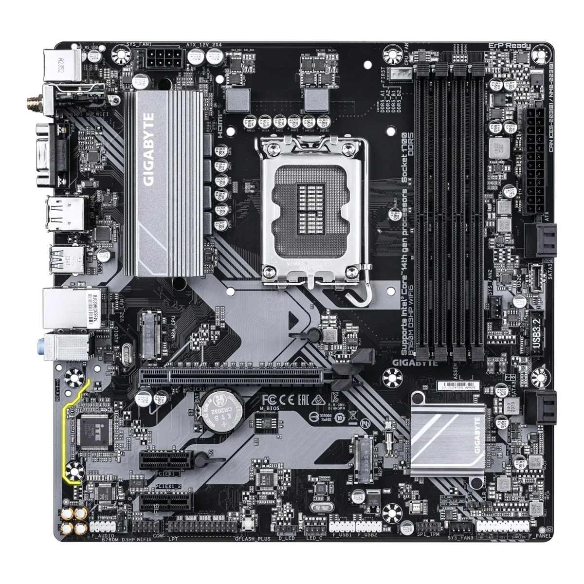 GIGABYTE B760M D3HP WIFI6 Mainboard