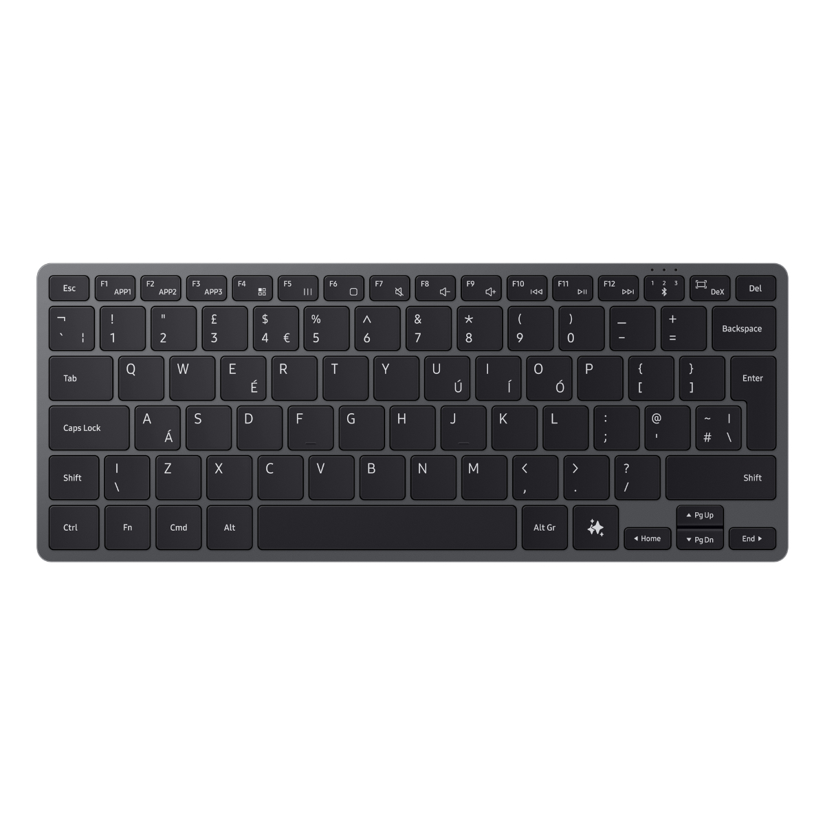 Samsung Universal Smart Keyboard, Dunkelgrau
