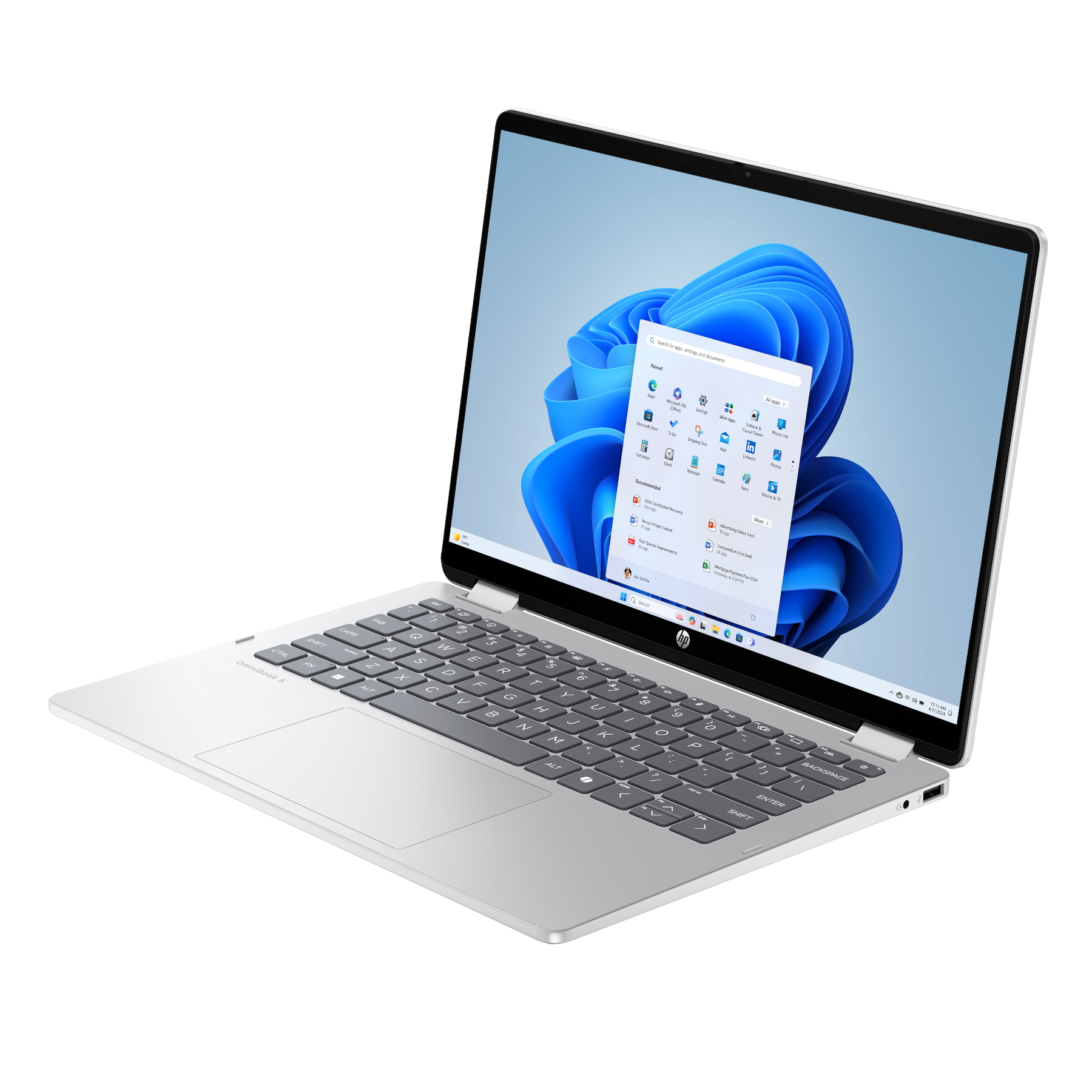 HP OmniBook 5 Flip 14-fp0177ng B-Ware 14,0" WUXGA IPS 300 Nits, Intel Core 7 150U, 16GB RAM, 1TB SSD, Windows 11 Notebooks Produkt Bild 3