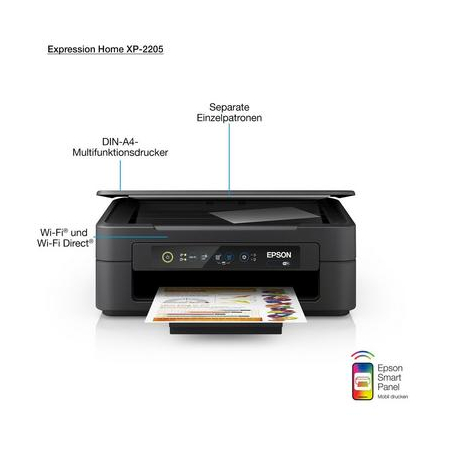 Expression Home XP-2205 Tintenstrahl-Multifunktionsdrucker 3in1 Drucker Produkt Bild 6
