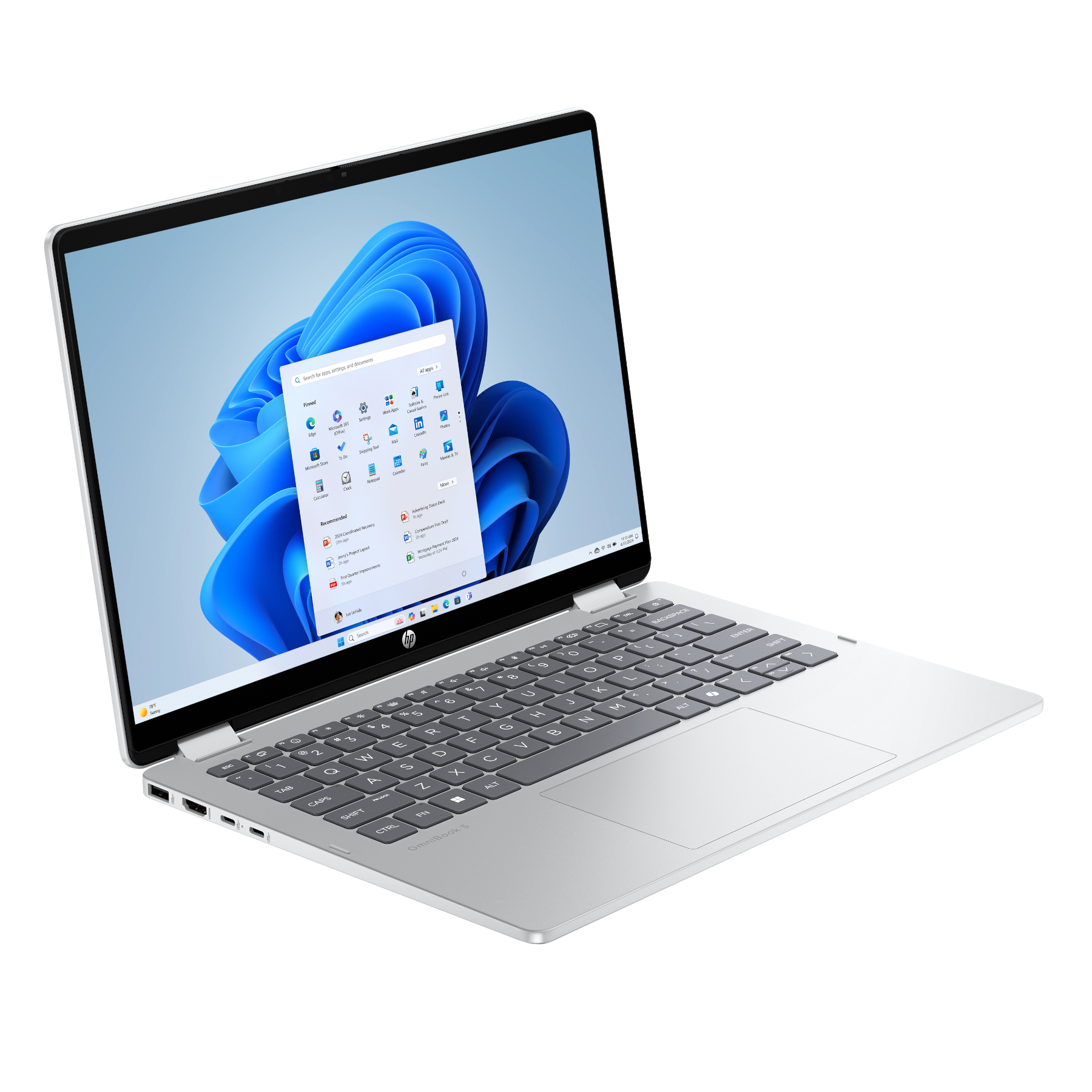 HP OmniBook 5 Flip 14-fp0177ng B-Ware 14,0" WUXGA IPS 300 Nits, Intel Core 7 150U, 16GB RAM, 1TB SSD, Windows 11 Notebooks Produkt Bild 5