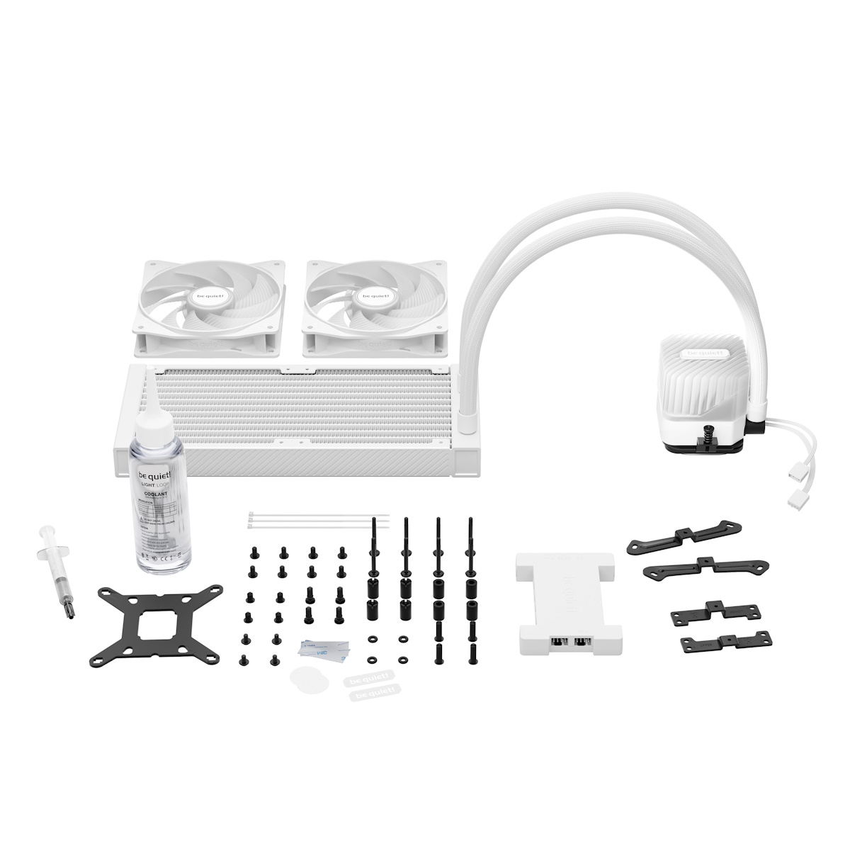 be quiet! LIGHT LOOP 240mm White | AiO-Wasserkühlung Kühlung Produkt Bild 2