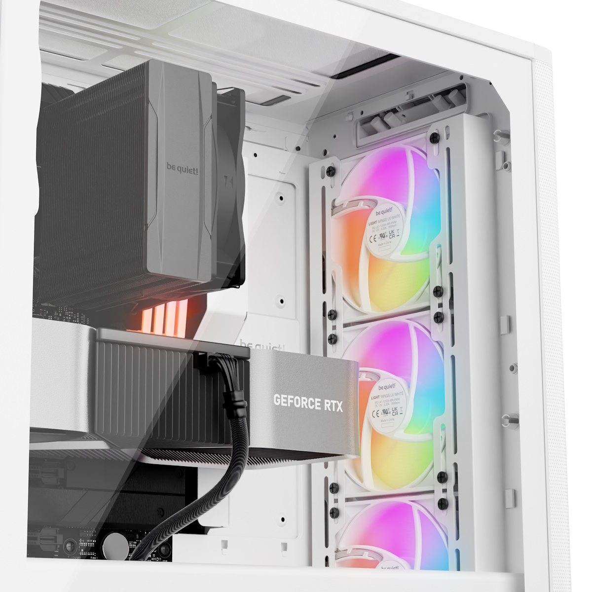 be quiet! PURE BASE 501 LX White | PC-Gehäuse B-Ware Gehäuse Produkt Bild 7