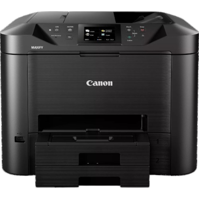 Canon MAXIFY MB5450 4in1 Tintenstrahl-Multifunktionsdrucker - A4, Drucker, Kopierer, Scanner, Fax, Duplex, LAN, WLAN - Farbe: Schwarz